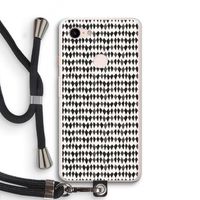 Crazy shapes: Pixel 3 XL Transparant Hoesje met koord Crazy shapes: Pixel 3 XL Transparant Hoesje met koord