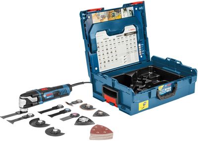 Bosch Blauw GOP 55-36 Professional oscillerende multitool in L-BOXX + accessoires - 0601231101