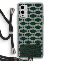 Moroccan tiles: OnePlus 9 Transparant Hoesje met koord