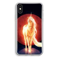 Last Unicorn: iPhone XS Transparant Hoesje