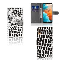 Huawei Y6 (2019) | Telefoonhoesje | Met pasjeshouder | Slangenprint