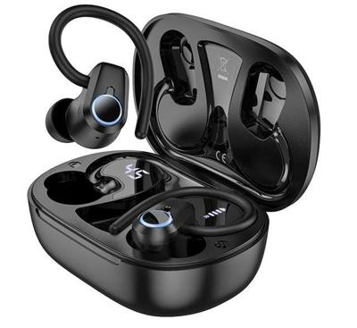 Hoco EQ8 Pure Joy Draadloze headset voor in het oor voor gesprekken/muziek Bluetooth Zwart