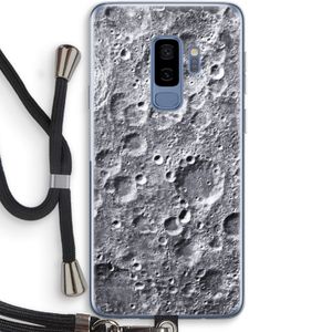 Maanlandschap: Samsung Galaxy S9 Plus Transparant Hoesje met koord