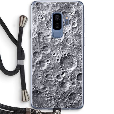 Maanlandschap: Samsung Galaxy S9 Plus Transparant Hoesje met koord