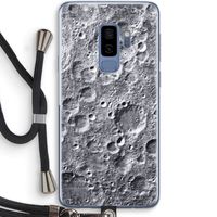 Maanlandschap: Samsung Galaxy S9 Plus Transparant Hoesje met koord