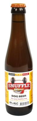 SNUFFLE HONDENBIER KIPSMAAK IN GLAZEN FLES