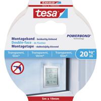 tesa GLASS 77741-00000-00 Montagetape tesa Powerbond Transparant (l x b) 5 m x 19 mm 1 stuk(s) - thumbnail