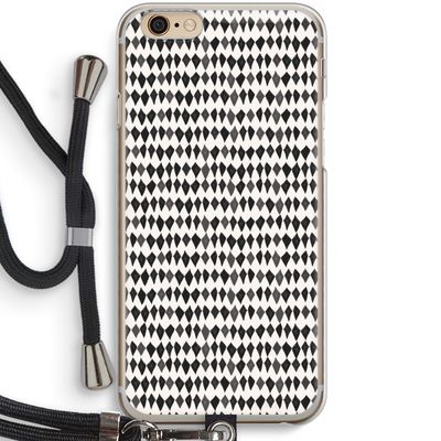 Crazy shapes: iPhone 6 / 6S Transparant Hoesje met koord