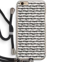 Crazy shapes: iPhone 6 / 6S Transparant Hoesje met koord