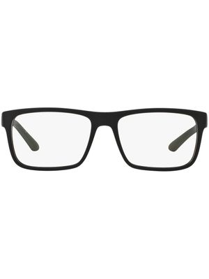 Giorgio Armani lunettes de vue à monture rectangulaire - Noir