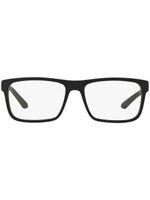 Giorgio Armani lunettes de vue à monture rectangulaire - Noir
