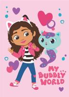 Gabby's Dollhouse fleece plaid my Bubble 100x150 cm