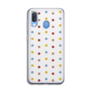 Bollen: Samsung Galaxy A40 Transparant Hoesje