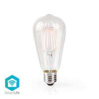 Nedis WIFILF10WTST64 Wi-fi Smart Led Filamentlamp E27 St64 5 W 500 Lm - thumbnail
