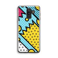 Pop Art #1: Samsung Galaxy J8 (2018) Transparant Hoesje - thumbnail