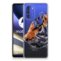 Smartphone hoesje Motorola Moto G51 5G Watercolor Tiger