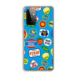 Fruitsticker: Samsung Galaxy A72 Transparant Hoesje