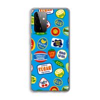 Fruitsticker: Samsung Galaxy A72 Transparant Hoesje