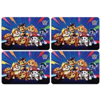 Paw Patrol Placemat - 4x - 43 x 28 cm - onderlegger - eten en knutsel placemat - kinderen