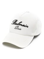 Balmain casquette à logo Signature brodé - Tons neutres - thumbnail