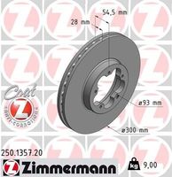 Remschijf Coat Z 250135720