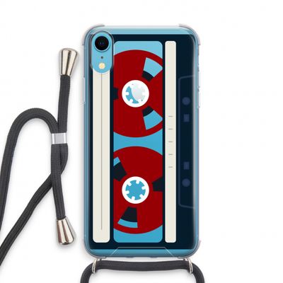 Here's your tape: iPhone XR Transparant Hoesje met koord
