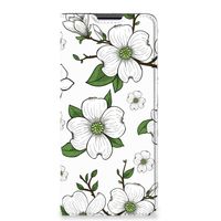 Motorola Edge 30 Pro Smart Cover Dogwood Flowers - thumbnail