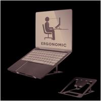 Neomounts NSLS085 Laptopstandaard Zilver