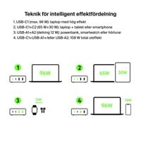 Laptop oplader Belkin WCH010VFBK Zwart