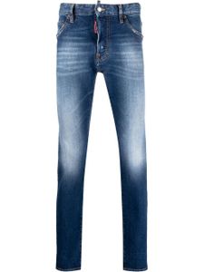 DSQUARED2 jean slim à coupe cinq poches - Bleu