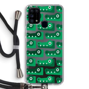 Crocs: Samsung Galaxy M31 Transparant Hoesje met koord