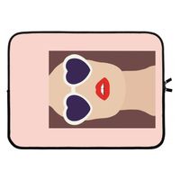 Red lips: Laptop sleeve 15 inch
