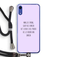 Sprong: Honor Play 8A Transparant Hoesje met koord