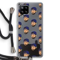 Drake Away: Samsung Galaxy A42 5G Transparant Hoesje met koord