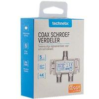 Enzo Technetics ESX-02 - tweeweg verdeler F-connector - 2074030 - thumbnail