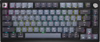 Corsair K65 PLUS WIRELESS 75 % RGB toetsenbord RF draadloos + USB QWERTZ Engels Zwart - thumbnail