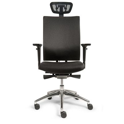 OVVIS Ergonomische Bureaustoel Tyson Mesh - 4D Armleuningen - Met Hoofdsteun