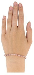Edelsteen Armband Rozenkwarts - Ibiza love