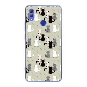 Katten: Honor Note 10 Transparant Hoesje