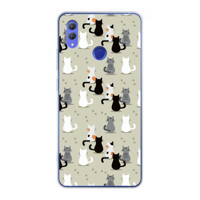Katten: Honor Note 10 Transparant Hoesje