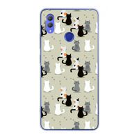 Katten: Honor Note 10 Transparant Hoesje