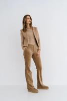 Maicazz Pubra - Top Fa25.60.329 T-shirt Lange Mouw Sand - Gold