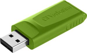 Verbatim Slider 49326 USB-stick 16 GB USB 2.0 Rood, Blauw, Groen