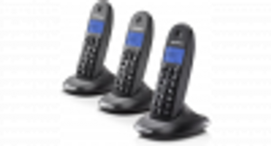 Motorola C1003 - Trio DECT telefoon - Zwart - 3 handsets