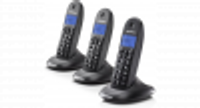 Motorola C1003 - Trio DECT telefoon - Zwart - 3 handsets