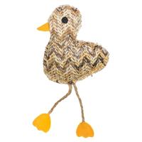 Trixie eend bruin / beige met kattenkruid / catnip