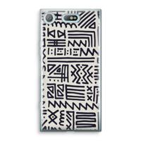 Marrakech print: Sony Xperia XZ1 Compact Transparant Hoesje - thumbnail