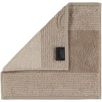 Cawö Cawö Two-Tone Gezichtsdoekje Zand 30x30