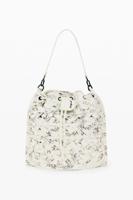 Middelgrote rugzak met lettering - WHITE - U