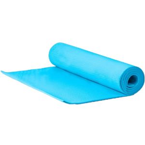 Yogamat/fitness mat blauw 183 x 60 x 1 cm